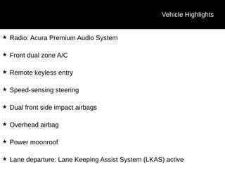 2021 Acura ILX Premium Package
