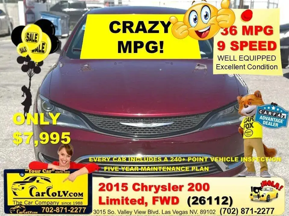 2015 Chrysler 200 Limited