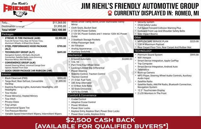 2026 Jeep Wrangler 4-Door Rubicon X