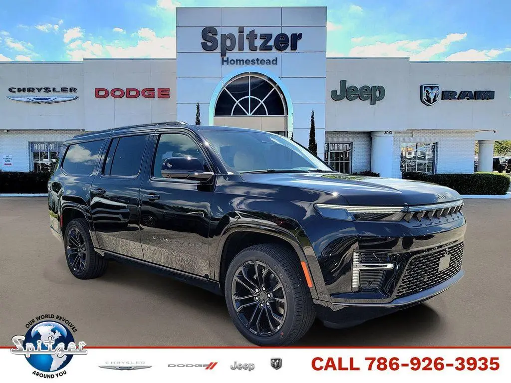 2026 Jeep Grand Wagoneer L Summit Obsidian