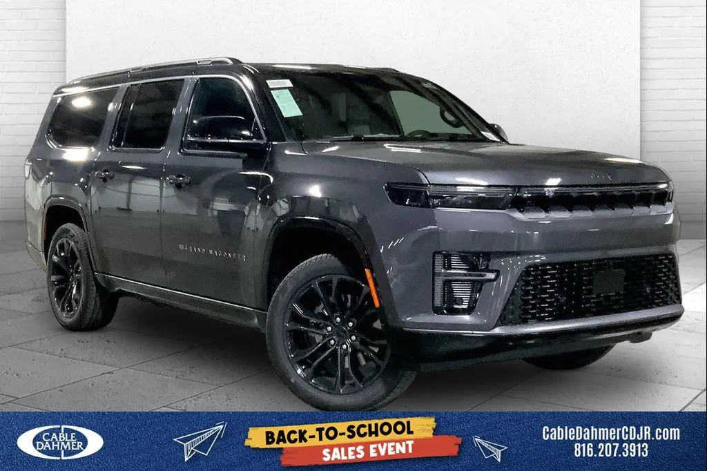 2026 Jeep Grand Wagoneer L Summit Obsidian