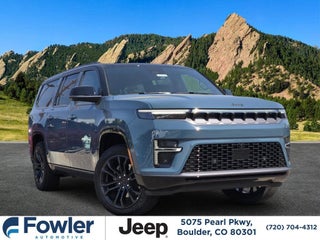 2026 Jeep Grand Wagoneer L Summit Obsidian