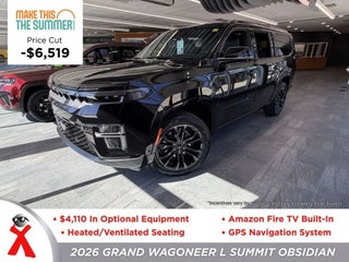 2026 Jeep Grand Wagoneer L Summit Obsidian
