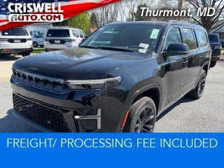 2026 Jeep Grand Wagoneer L Summit Obsidian