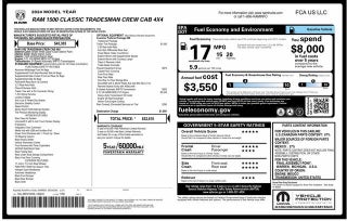 2024 Ram 1500 Classic Tradesman