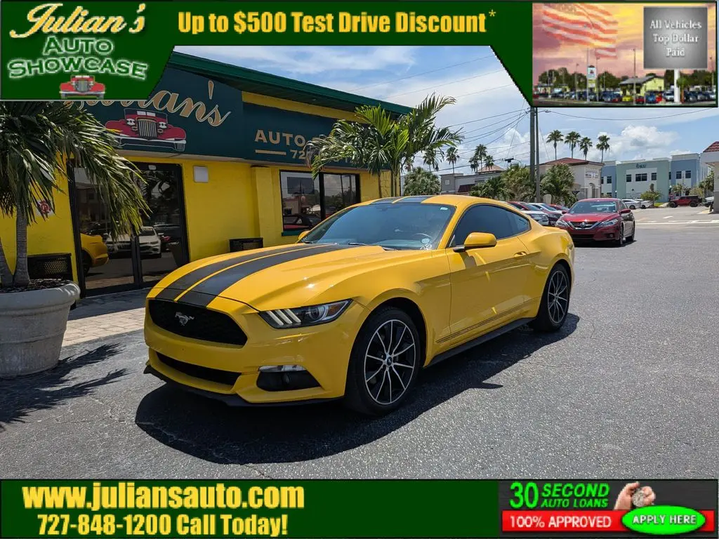 2016 Ford Mustang EcoBoost Premium