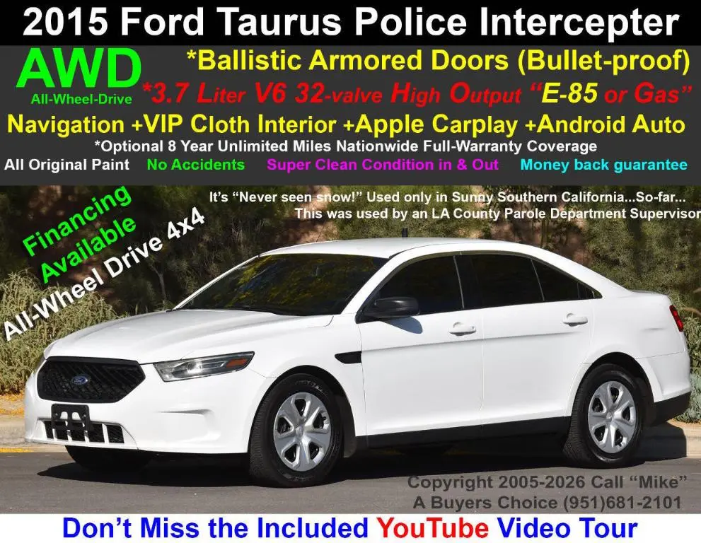 2015 Ford Taurus Police