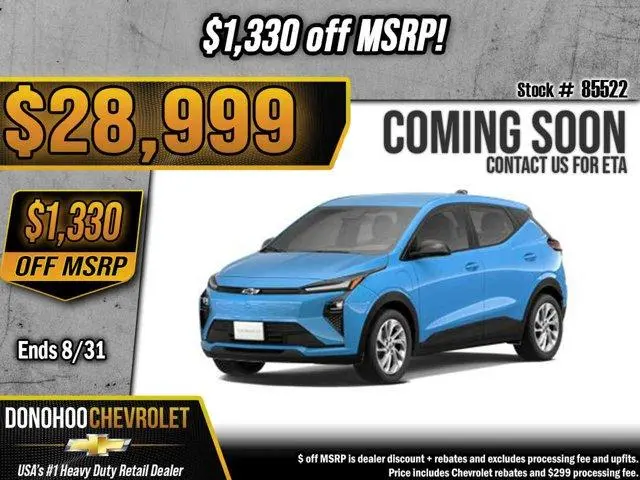2027 Chevrolet Bolt LT