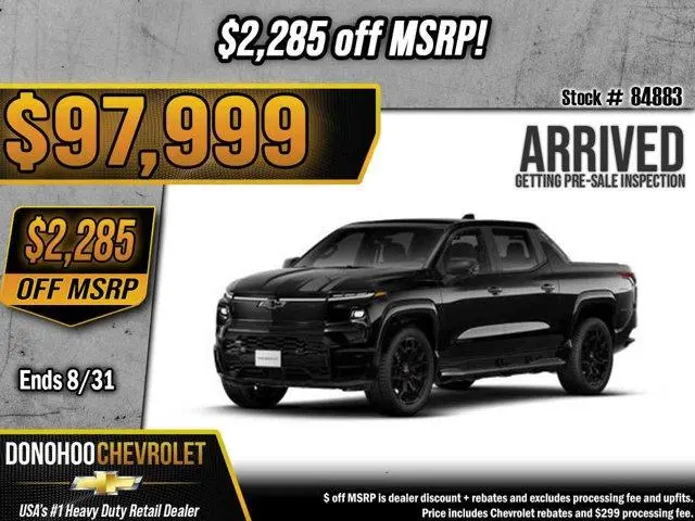 2026 Chevrolet Silverado EV RST