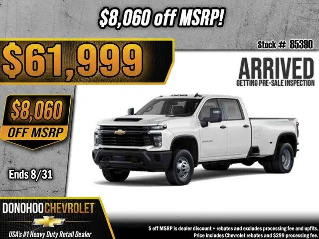 2026 Chevrolet Silverado 3500 Work Truck