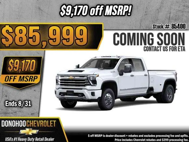 2026 Chevrolet Silverado 3500 High Country