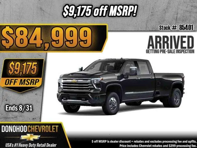 2026 Chevrolet Silverado 3500 High Country
