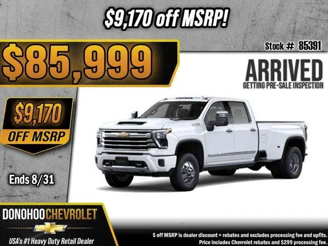 2026 Chevrolet Silverado 3500 High Country