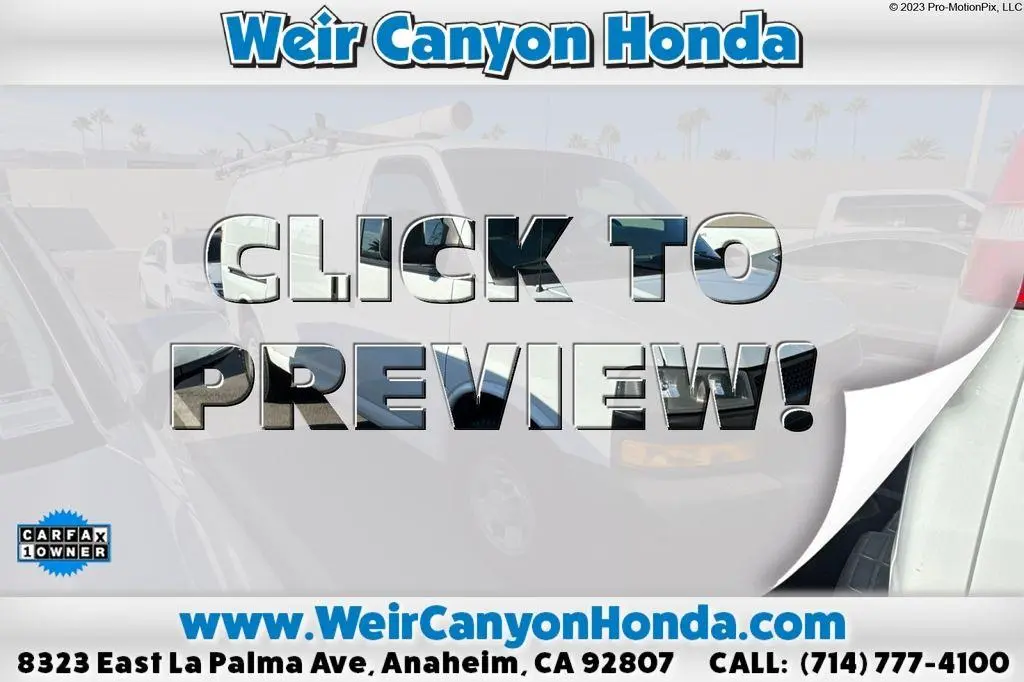 2018 Chevrolet Express Work Van