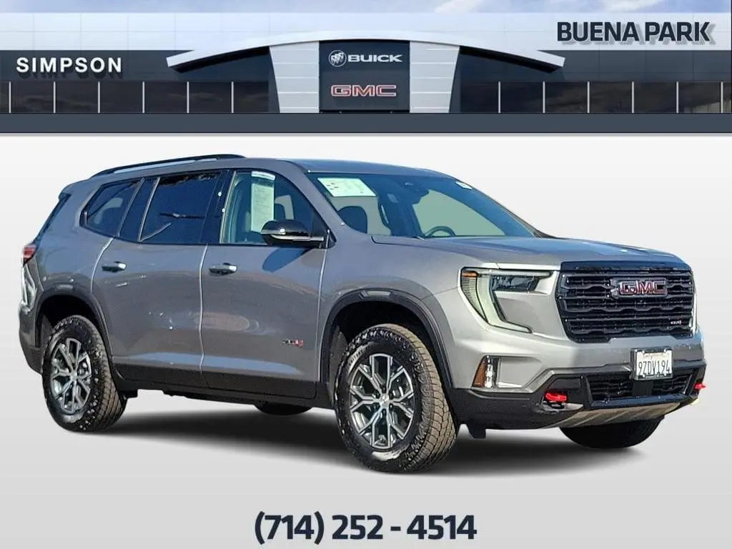 2026 GMC Acadia AT4