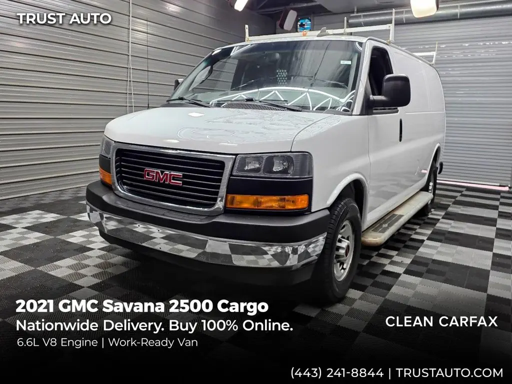 2021 GMC Savana Work Van