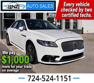 2020 Lincoln Continental Standard