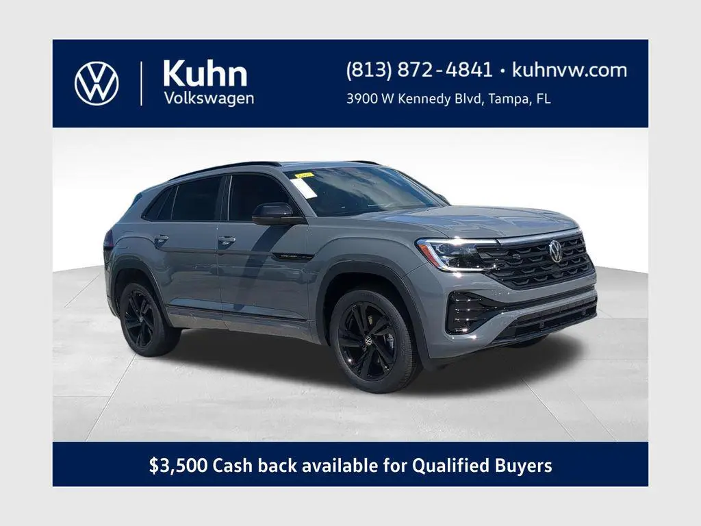 2026 Volkswagen Atlas Cross Sport Sel R Line Black