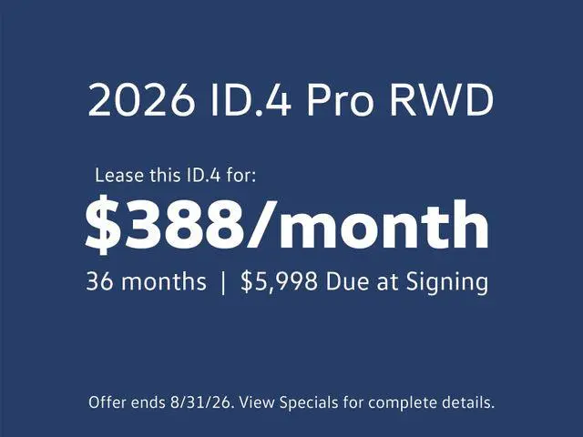 2026 Volkswagen ID.4 Pro