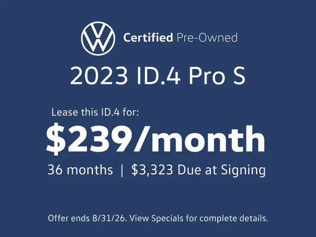 2023 Volkswagen ID.4 Pro S