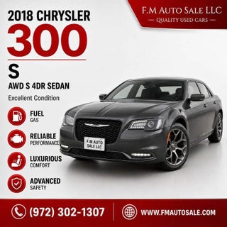 2018 Chrysler 300 S
