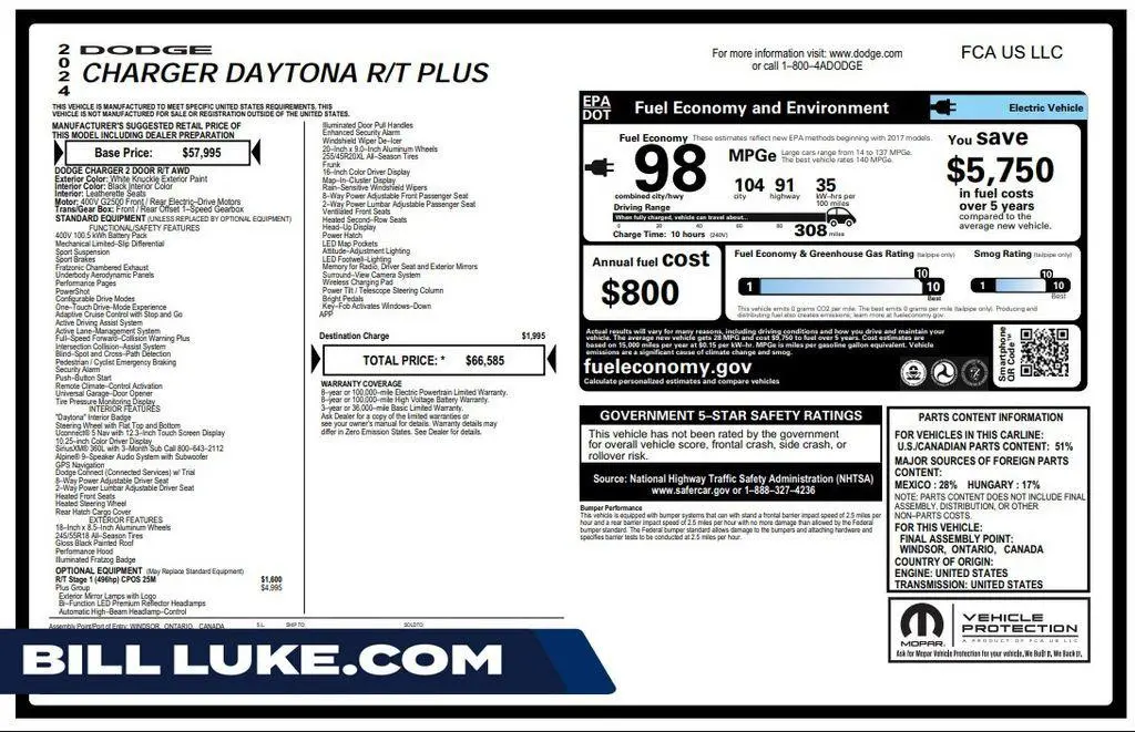2024 Dodge Charger Daytona R/T