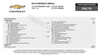 2019 Chevrolet Impala LT 1LT