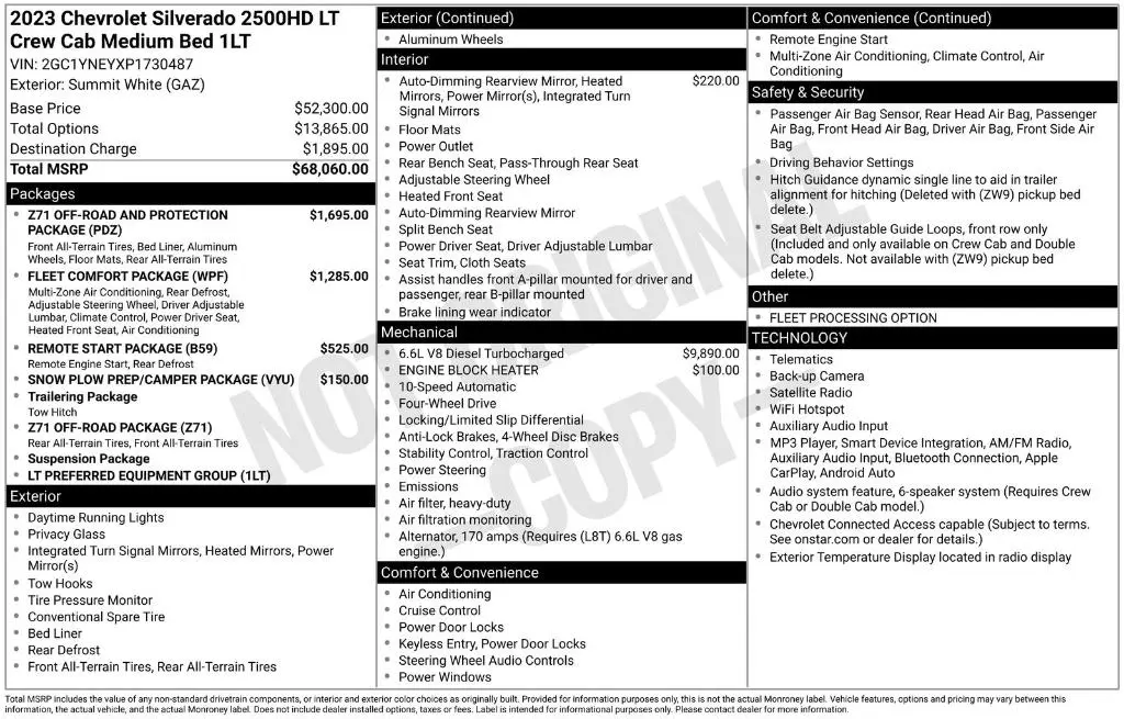 2023 Chevrolet Silverado 2500HD LT