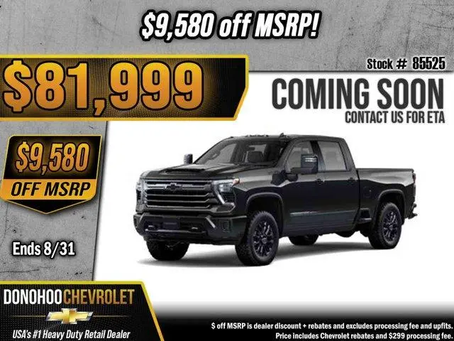 2026 Chevrolet Silverado 2500 High Country