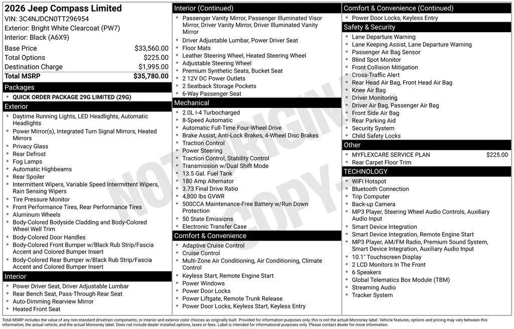 2026 Jeep Compass Limited
