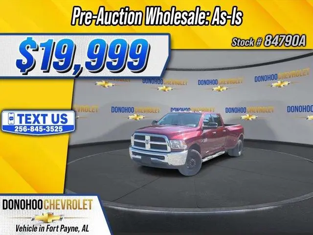 2018 Ram 3500 Tradesman