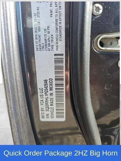 2023 Ram 3500 Big Horn
