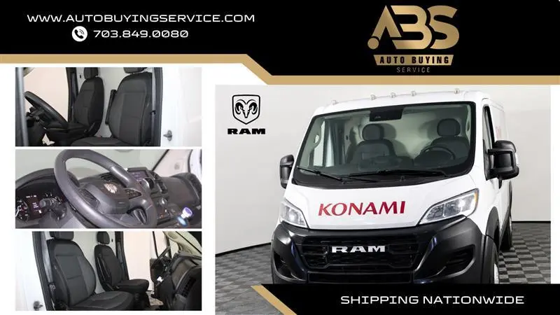 2023 Ram ProMaster Low Roof