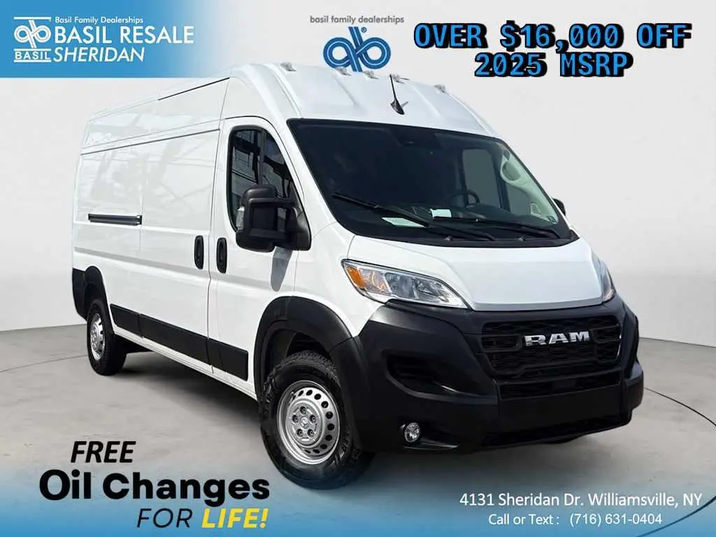 2025 Ram ProMaster 3500 High Roof