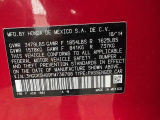 2015 Honda Fit EX