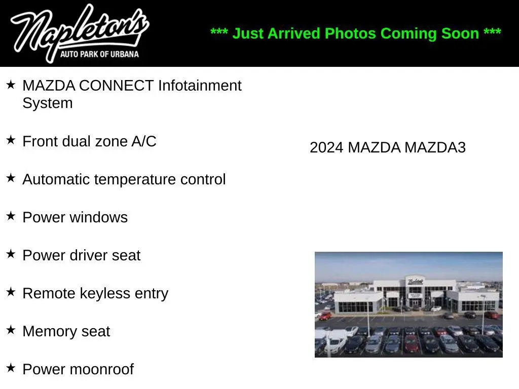 2024 Mazda Mazda3 S Preferred Package