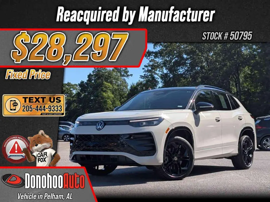 2025 Volkswagen Tiguan SE R Line Black
