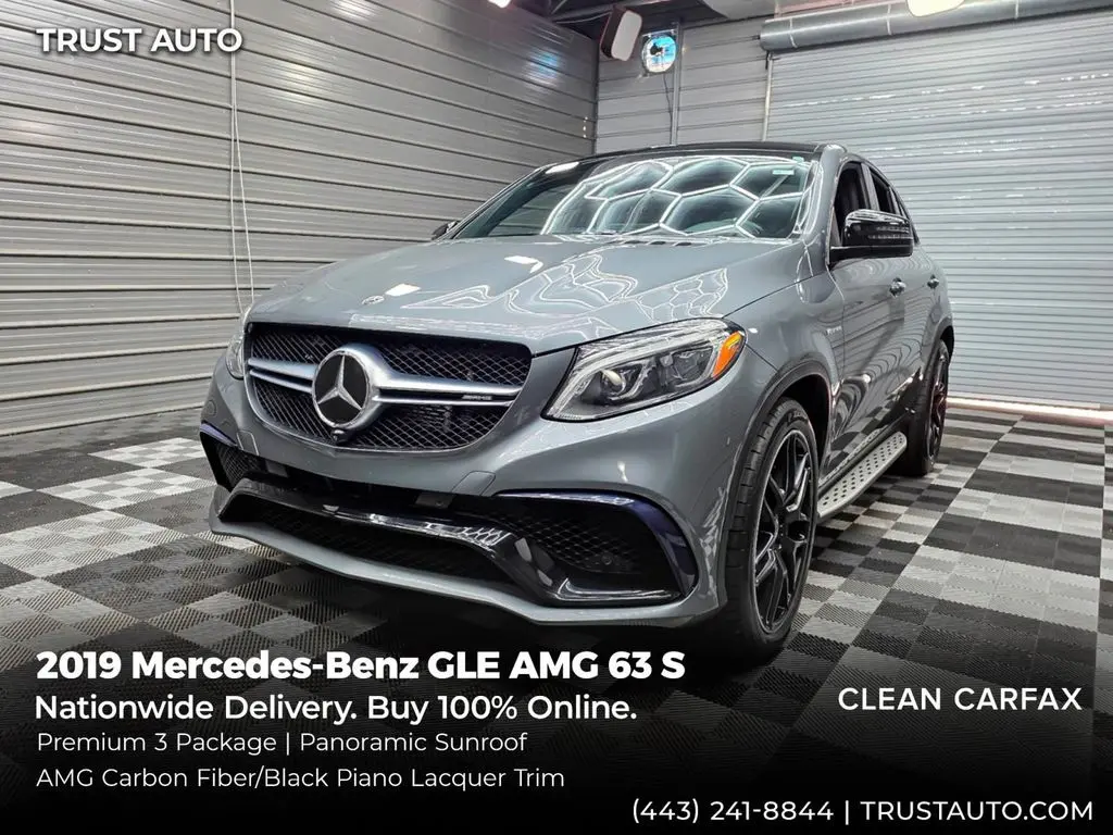 2019 Mercedes-Benz GLE-Class GLE 63 S AMG