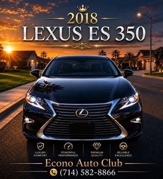 2018 Lexus ES 350 350