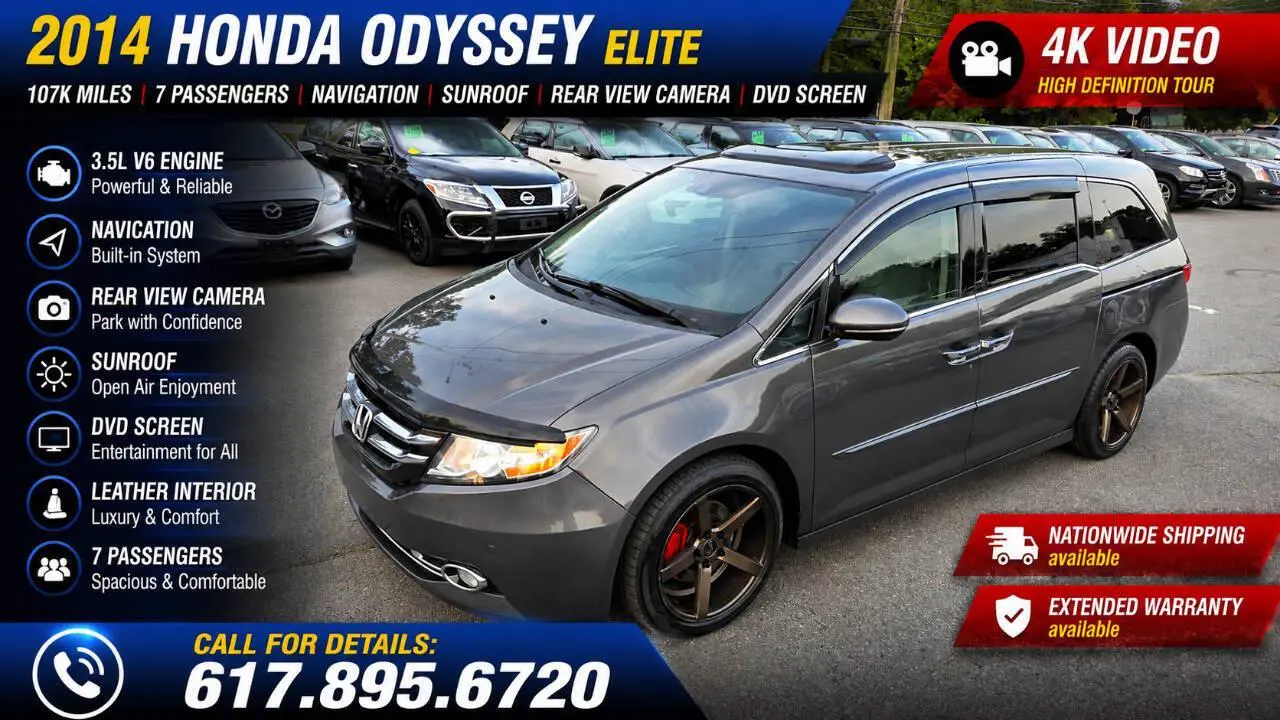2014 Honda Odyssey Touring Elite