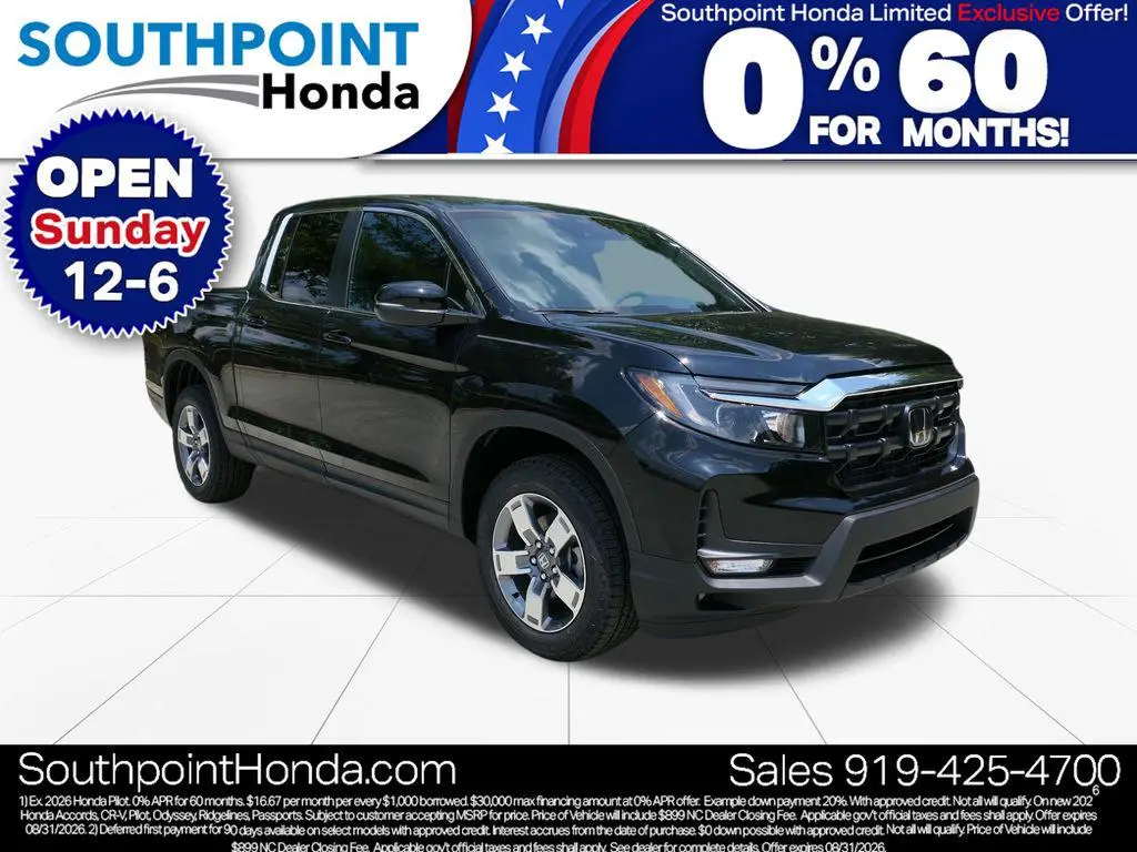 2026 Honda Ridgeline RTL