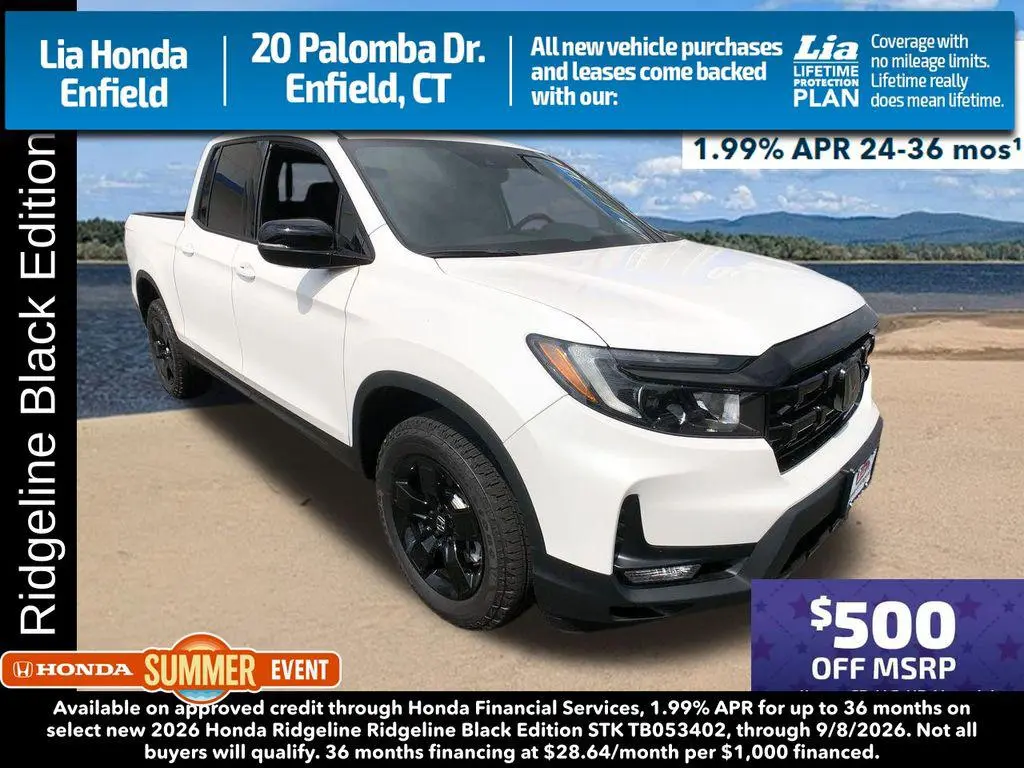 2026 Honda Ridgeline Black Edition