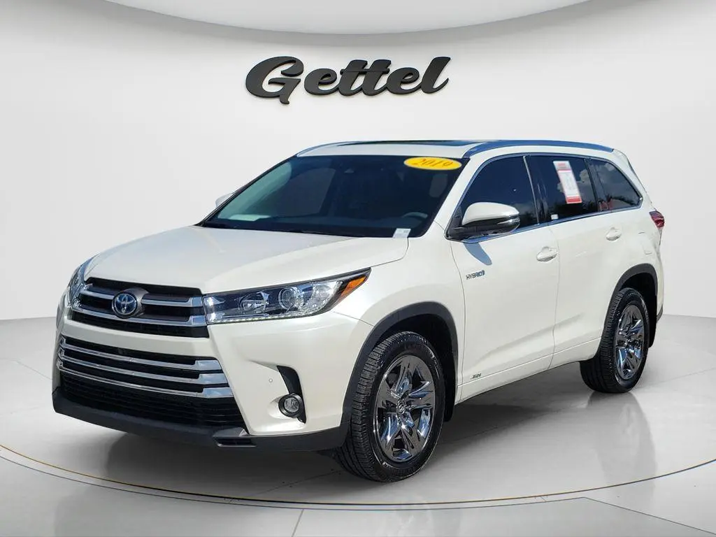 2019 Toyota Highlander Hybrid Limited Platinum
