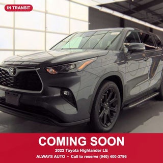 2022 Toyota Highlander LE