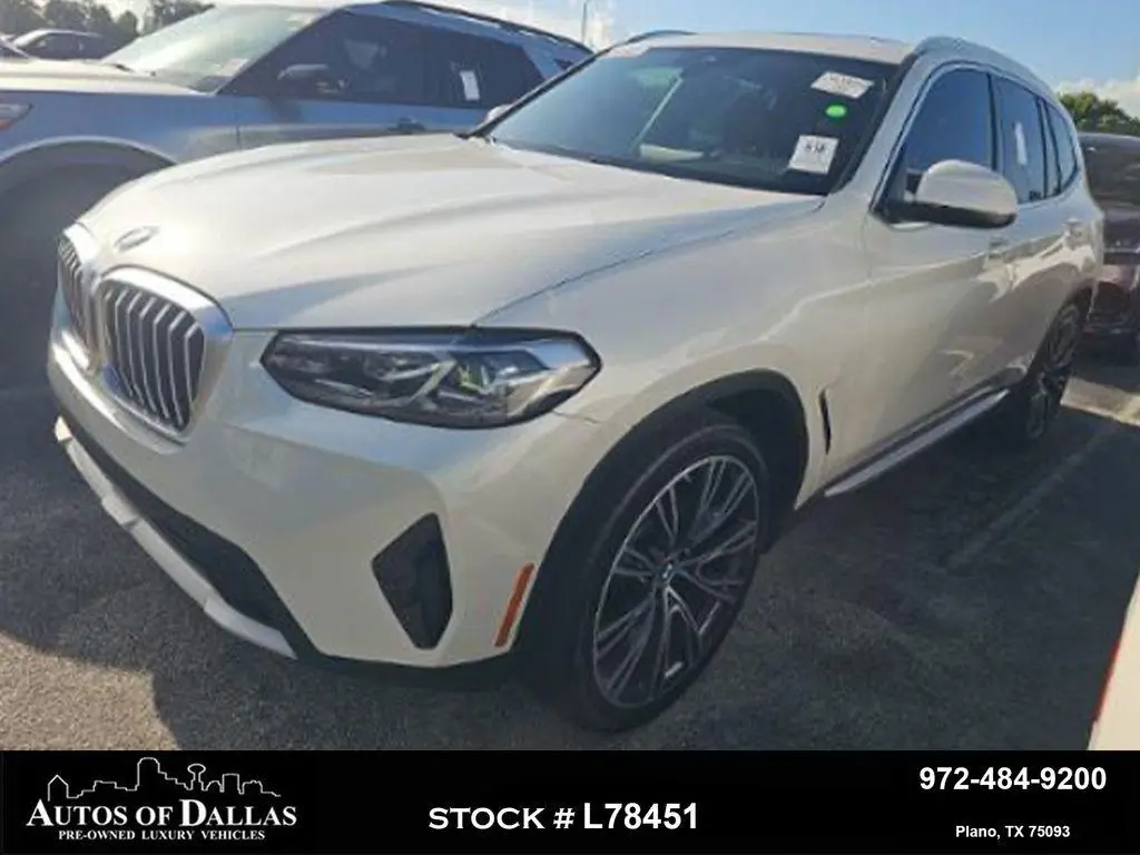 2022 BMW X3 sDrive30i