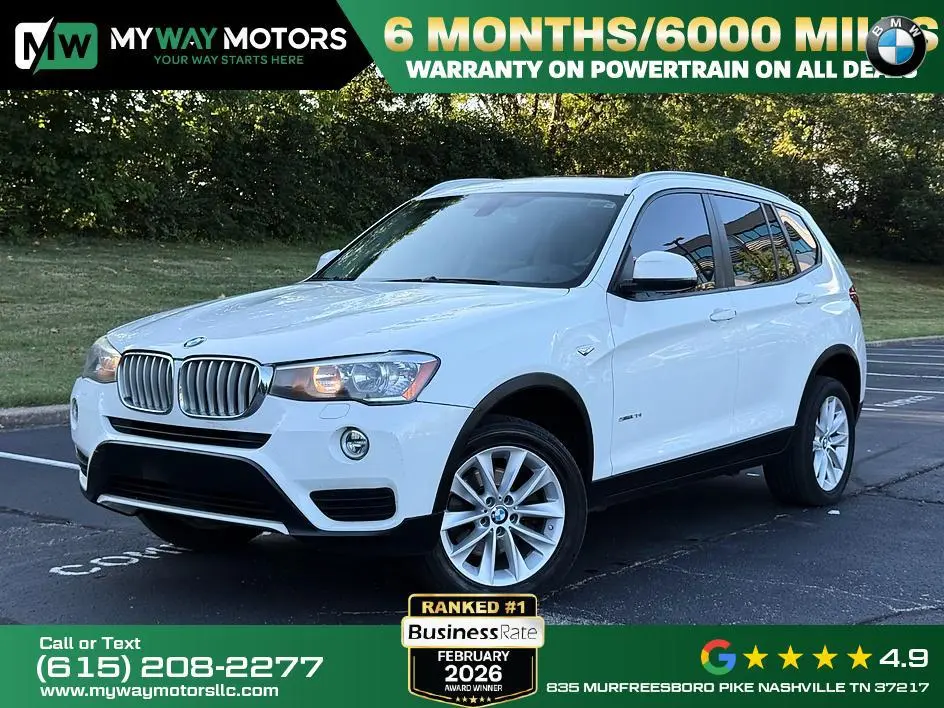 2017 BMW X3 sDrive28i