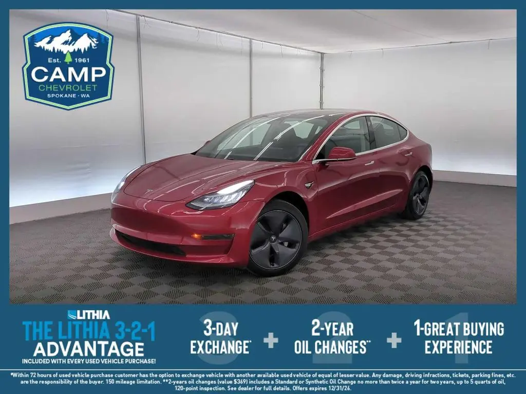 2020 Tesla Model 3 Standard Range Plus