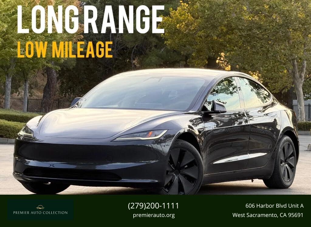 2025 Tesla Model 3 Long Range