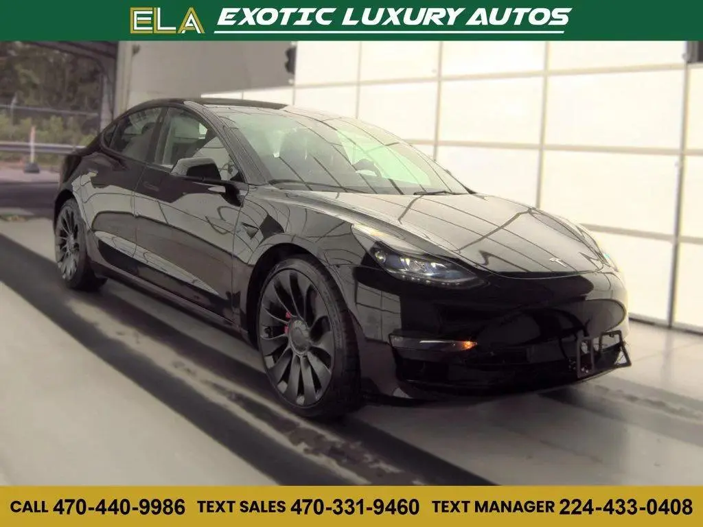 2023 Tesla Model 3 Performance