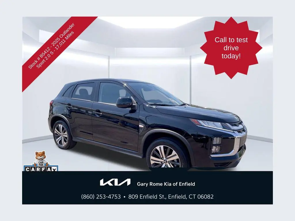 2025 Mitsubishi Outlander Sport S Es SE LE Ralliart Trail Edition Sam